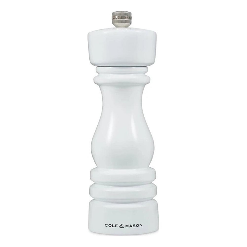 Cole&Mason - Macinapepe LONDON 18 cm faggio/bianco