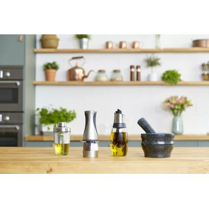 Cole&Mason - Mortaio in granito con pestello GRANITE diametro 18 cm granito/nero