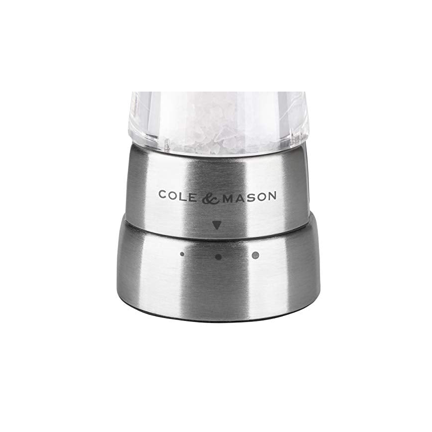 Cole&Mason - Set di macina sale e pepe DERWENT MINI 2 pezzi 15,7 cm cromo opaco