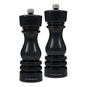 Cole&Mason - Set di macina sale e pepe LONDON 2 pz 18 cm faggio/nero