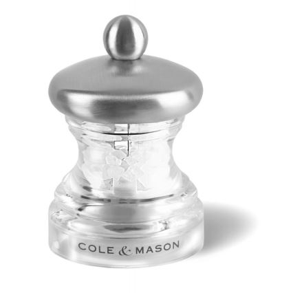 Cole&Mason - Set di macinini per sale e pepe BUTTON 2 pezzi 6,5 cm