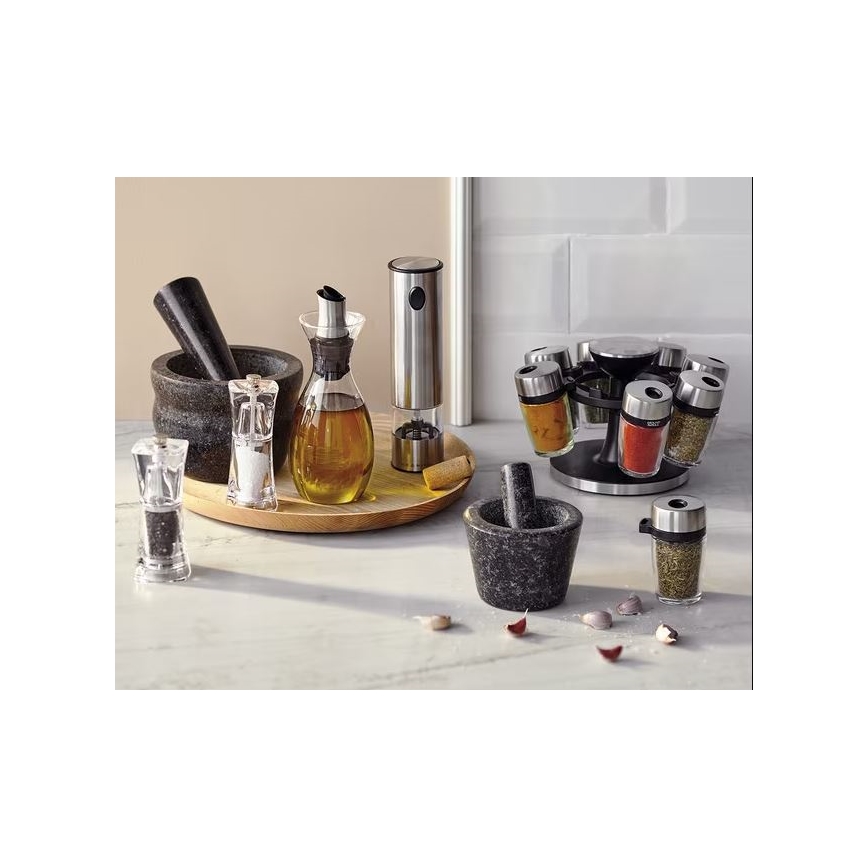 Cole&Mason - Set di macinini per sale e pepe CRYSTAL 2 pezzi 12,5 cm