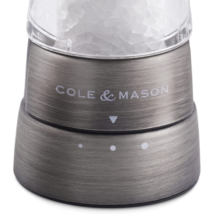 Cole&Mason - Set di macinini per sale e pepe DERWENT 2 pz 19 cm cromo opaco