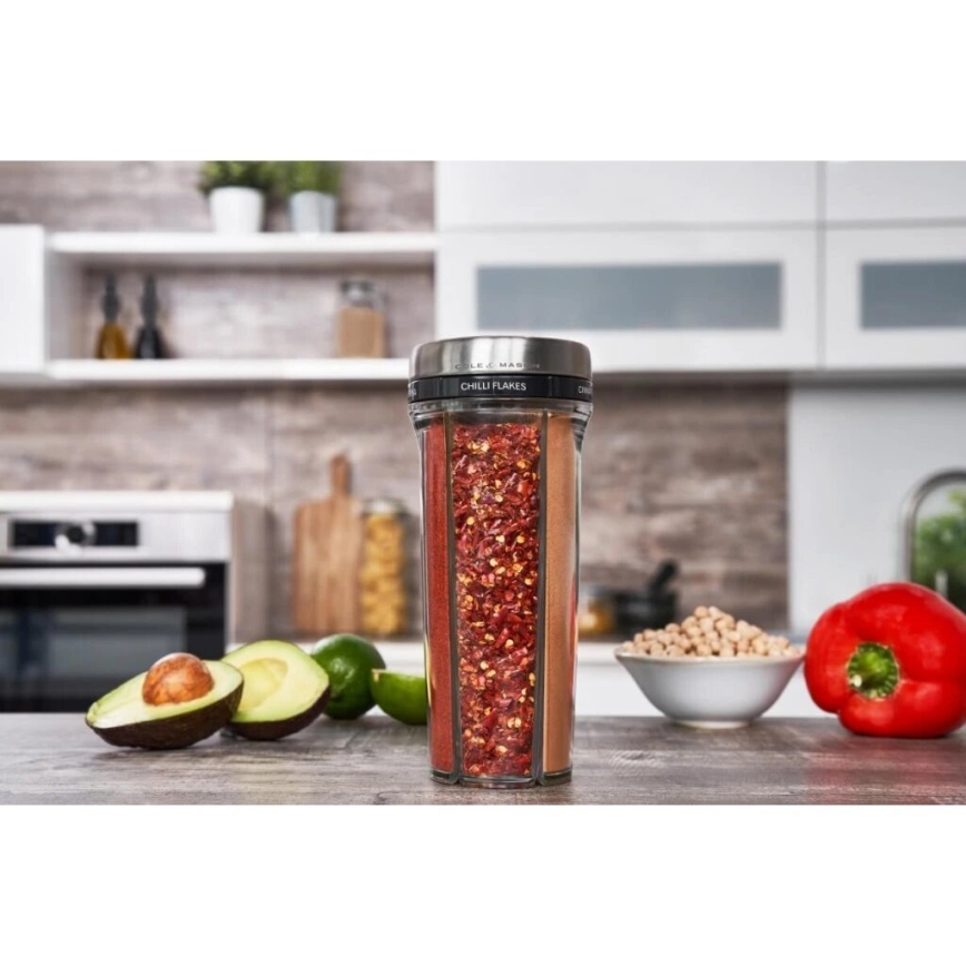 Cole&Mason - Spice dispenser Saunderton Herb con filling