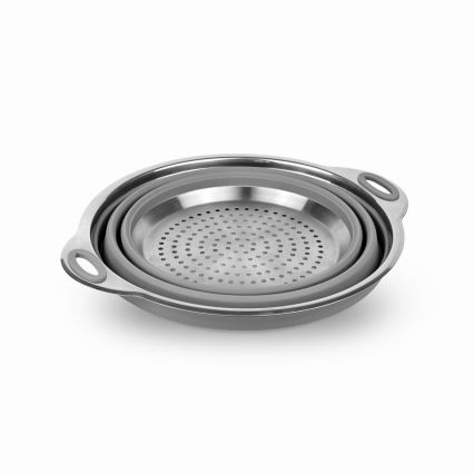 Colino pieghevole in silicone da viaggio