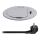 Colonna di prese per tavolo 1x230V + USB-C Power Delivery argento/nero