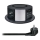 Colonna per tavolo con ricarica wireless Qi 3x230V + 1xUSB-A + 1xUSB-C nero/argento
