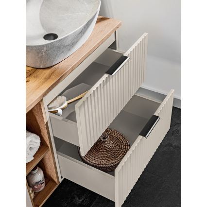 COMAD ADEL CASHMERE 82-80-2S - Mobile sottolavabo da bagno ADEL beige