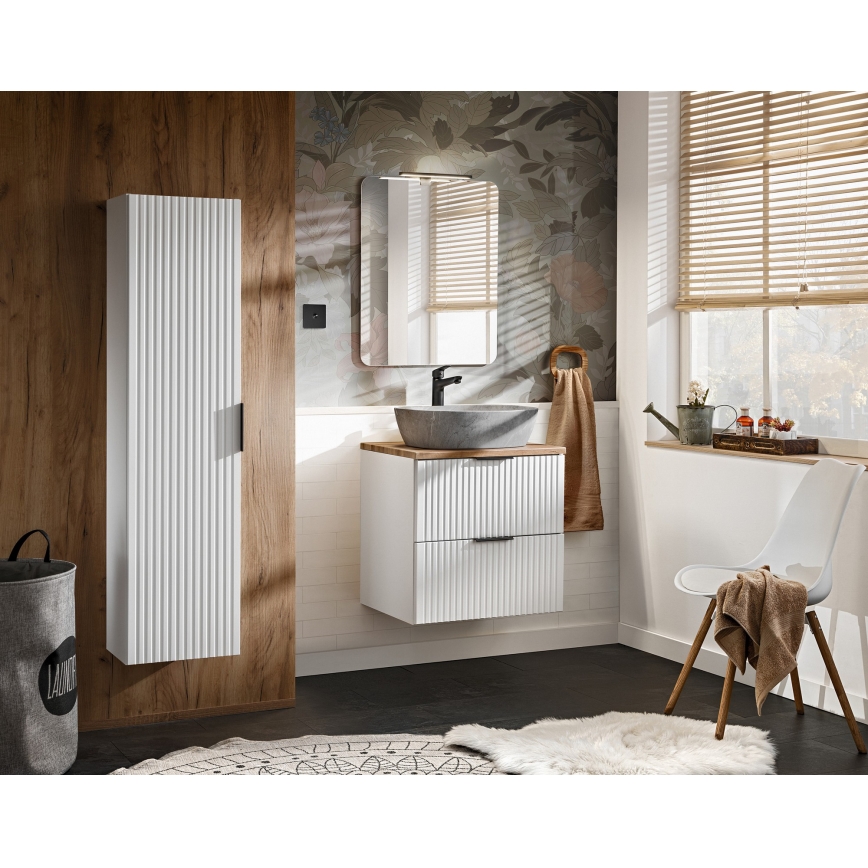 COMAD ADEL WHITE 82-60-B-2S - Mobile sottolavabo da bagno ADEL bianco