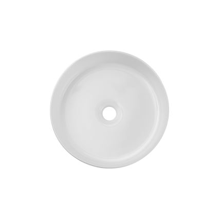 COMAD BEYOND 2 BIANCO (E-6565) - Lavabo da appoggio BEYOND diam. 36 cm ceramica/bianco lucido