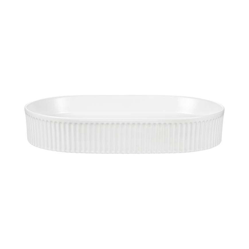 COMAD BEYOND 3 BIANCO ( E-6531 ) - Lavandino da appoggio BEYOND 56x36 cm ceramiche/bianco lucido