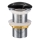 COMAD CLICK-CLACK T201M-B2-3 - Scarico del lavandino CLICK-CLACK diametro 7 cm opaco nero