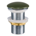 COMAD CLICK-CLACK T201MFG-3 - Scarico del lavandino CLICK-CLACK diametro 7 cm opaco verde