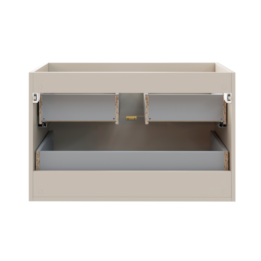 COMAD DALIA CASHMERE 82-80-46-2S - Mobile da bagno sotto lavabo DALIA beige