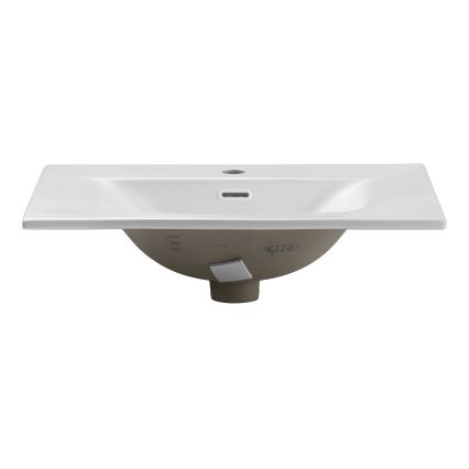 COMAD SKY 1 60 DP MATT WHITE - Lavabo da incasso SKY 46x61 cm bianco opaco