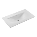 COMAD SKY 1 80 DP MATT WHITE - Lavabo da incasso SKY 46x81 cm, bianco opaco
