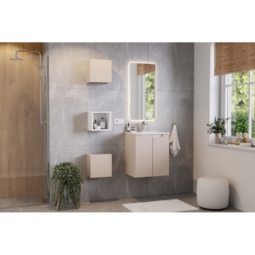 COMAD SKY 3 50CM DP ( E-8099-3-50 ) - Lavandino incassato SKY 51x40 cm ceramiche/bianco opaco