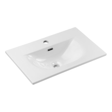 COMAD SKY 3 60CM DP ( E-8099-3-60 ) - Lavabo incasso SKY 61x40 cm ceramica/bianco opaco