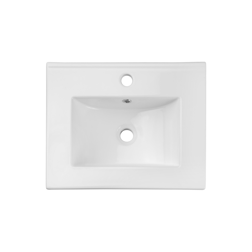 COMAD UM-2050RB DANCE 50 DP - Lavandino incassato DANCE 52x40 cm ceramiche/bianco opaco