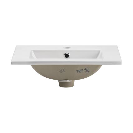 COMAD UM-2050RB DANCE 50 DP - Lavandino incassato DANCE 52x40 cm ceramiche/bianco opaco