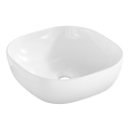 COMAD UM-6252 SMILE 40 DP - Lavabo da appoggio SMILE 41x41 cm ceramica/bianco lucido