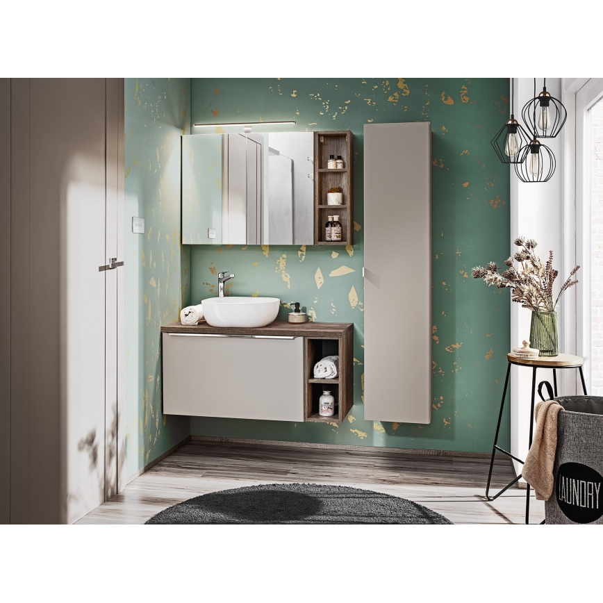 COMAD UM-6252 SMILE 40 DP - Lavandino da appoggio SMILE 41x41 cm ceramiche/bianco lucido