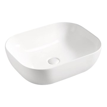 COMAD UM-6254 SMILE 50 DP - Lavandino da appoggio SMILE 50x40 cm ceramiche/bianco lucido