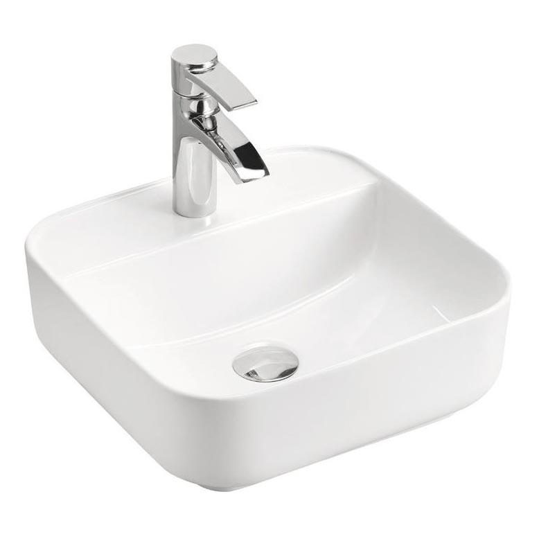 COMAD UM-6288 MAGIC 40 DP - Lavandino da appoggio MAGIC 40x40 cm ceramiche/bianco lucido