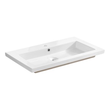 COMAD UM-8070 SPIRIT 80 DP - Lavabo da incasso SPIRIT 46x81 cm bianco