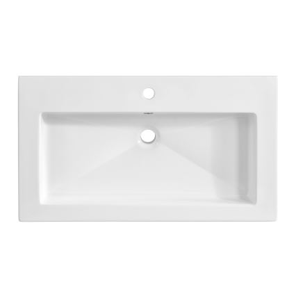 COMAD UM-8070 SPIRIT 80 DP - Lavabo da incasso SPIRIT 46x81 cm bianco