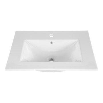 COMAD UM-CFP LAVA 60D - Lavabo incasso LAVA 61x46 cm ceramica/bianco lucido