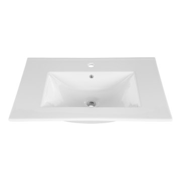 COMAD UM-CFP LAVA 80D - Lavandino incassato LAVA 81x46 cm ceramiche/bianco lucido