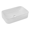 COMAD UN-KATI60-SW 7857B(60) - Lavabo da appoggio KATI 61x38 cm ceramica/bianco lucido