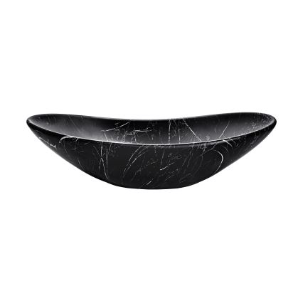 COMAD UN-LENA-MB2 - Lavandino da appoggio LENA 61,5x36 cm ceramiche/opaco nero