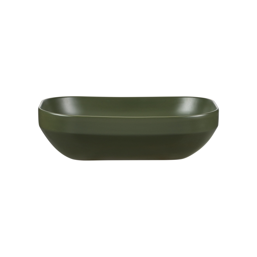 COMAD UN-NELI-MFG - Lavandino da appoggio NELI 50,4x35,2 cm ceramiche/opaco verde