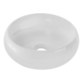 COMAD UN-WIKI-SW - Lavabo da appoggio WIKI diam. 36 cm ceramica/bianco lucido