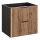 COMAD XILO BLACK WOTAN 82-60-D-2S - Mobile sottolavabo da bagno XILO 57x60,2 cm nero/rovere Wotan