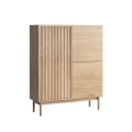 Comò KIOTO 106x130x37 cm rovere Cremona