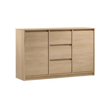 Comò MIYABI 138x86x40 cm rovere Cremona