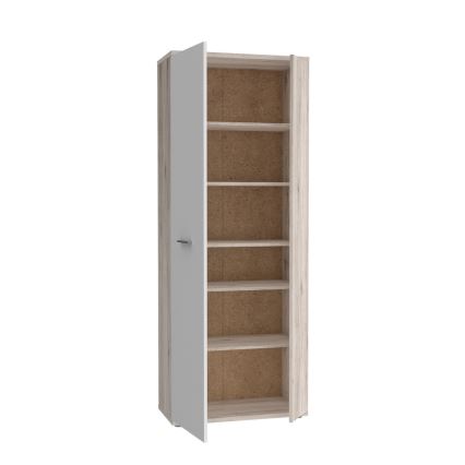 Comò/Scarpiera SIMO bianco/taupe