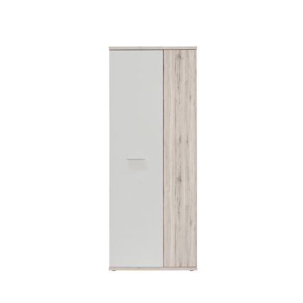 Comò/Scarpiera SIMO bianco/taupe