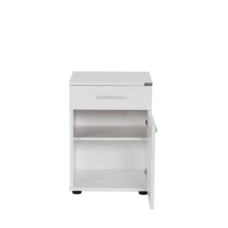 Comodino 57x40 cm bianco