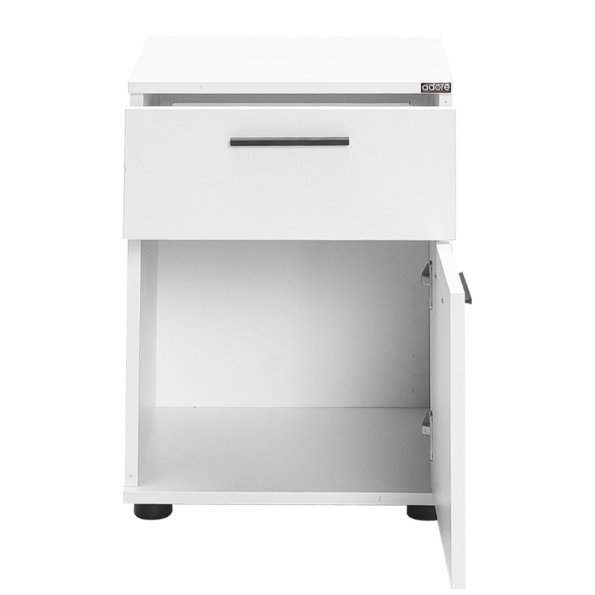 Comodino 57x40 cm bianco