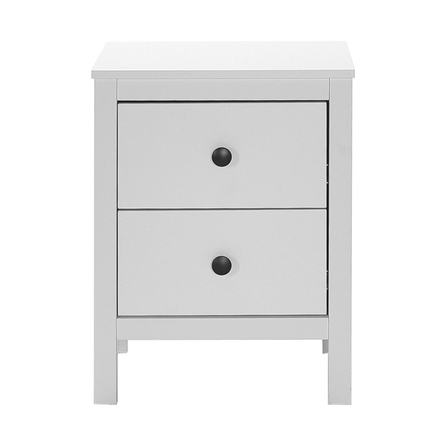 Comodino 61x46 cm bianco