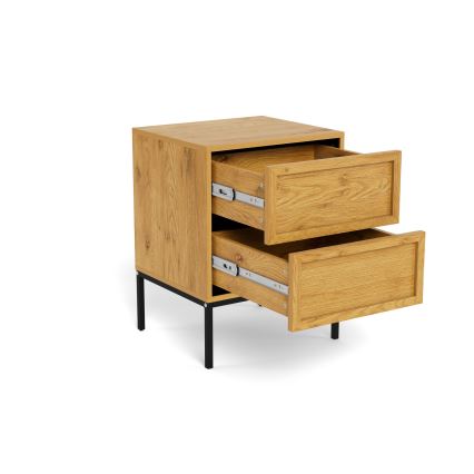 Comodino ALIN 46x40 cm marrone chiaro