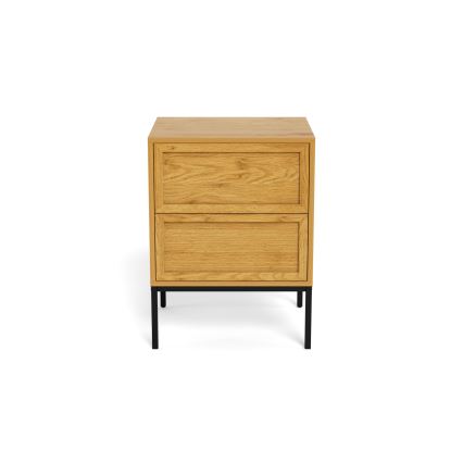 Comodino ALIN 46x40 cm marrone chiaro