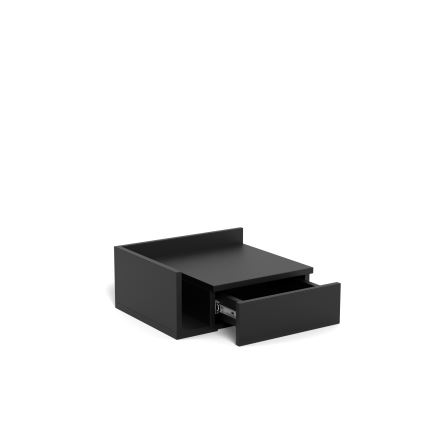 Comodino AVA 40x32 cm nero