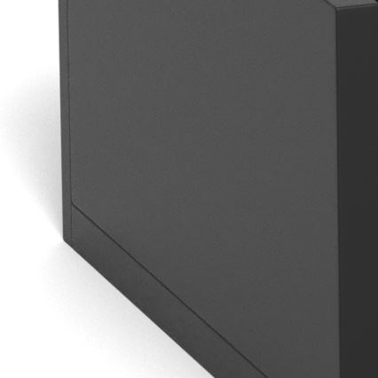 Comodino AVA 40x32 cm nero