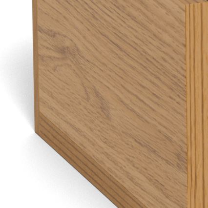 Comodino AVA 40x32 cm rovere