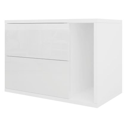 Comodino BECE 40x57 cm bianco